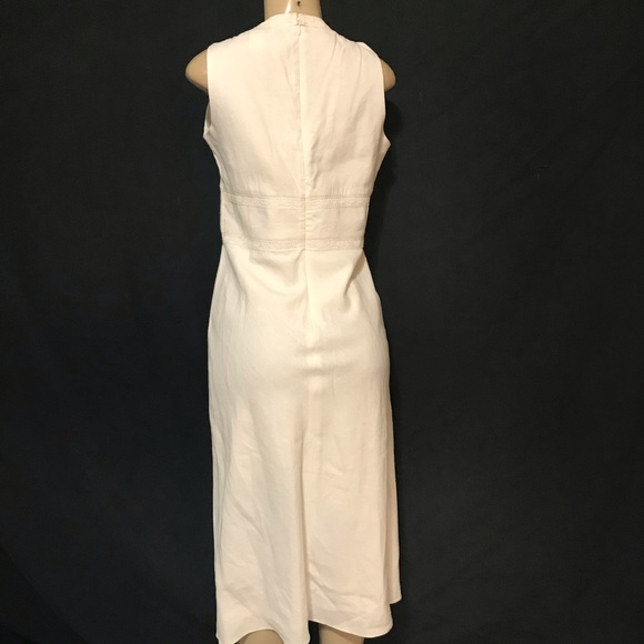 Banana Republic linen spring Raster dress 8 - Picture 3 of 5